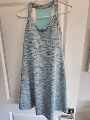 Como Nuevo Vestido Para Mujer Mondetta Atlético MPG M Azul Aqua Sin Mangas Foto 1 de 3