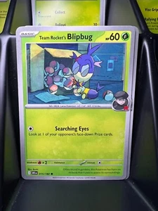 Team Rocket's Blipbug 015/182 Sv10: Destined Rivals Regular - Picture 1 of 1