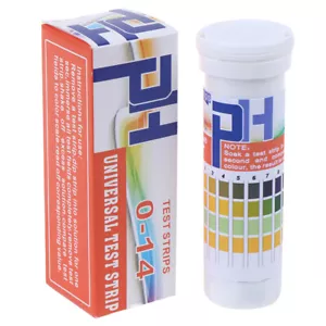 150 Strips Bottled PH Test Strip Full Range 0-14 pH Acidic Alkaline Indica^qk - Bild 1 von 8