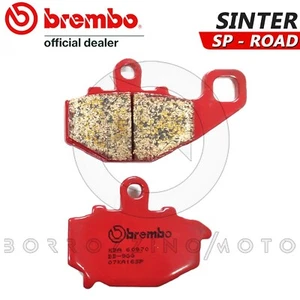 PASTIGLIE FRENO POSTERIORI BREMBO ROSSE SINTERIZZATE KAWASAKI Z750 S 2005 2006 - Foto 1 di 3