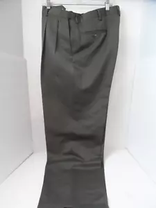 Pantalones informales ajustables ajustables verde oliva verde oliva talla 36 x 32 - Imagen 1 de 8