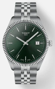 Tissot Ballade 40mm Green Dial Stainless Steel Watch T1564101109100 Men - Picture 1 of 1