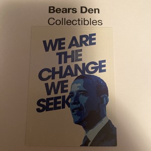 2008 Topps Barack Obama Inauguration Sticker #11 NM/M Condition Trading Card