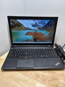Lenovo ThinkPad P51 Core i7-7820HQ 2,90GHZ 32GB 256GB NVMe NVidia M2200M W11P - Bild 1 von 10