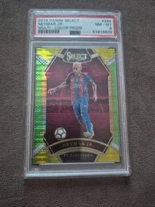 2016 Panini Select Neymar JR Multi Color Prizm PSA 8 - Picture 1 of 2
