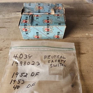 NOS BUICK 1952 1953 Neutral Safety Switch Dynaflow - Picture 1 of 5