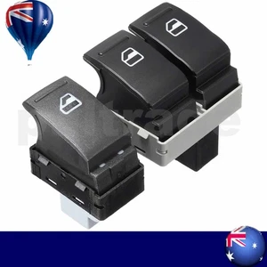 ELECTRIC WINDOW CONTROL SWITCH FRONT LEFT& RIGHT SIDE FOR VW TRANSPORTER V T5 T6 - Picture 1 of 12