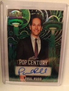 2025 Foglia Metallo Pop Century PAUL RUDD AUTO 1/1 Sci-Fi Ant Man Firmato RARO HTF ๐ฅ - Foto 1 di 5
