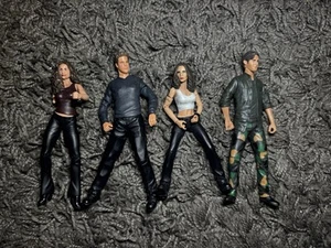 4x Buffy The Vampire Slayer Action Figure 2001 Moore Exclusive - Picture 1 of 6