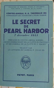 Le Secret De Pearl Harbor 7 Décembre 1941, R.A. Theobald - Imagen 1 de 1