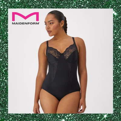 Maidenform тела Briefer все вокруг кружева формы носить твердый контроль без подкладки белье - Изображение 1 из 4