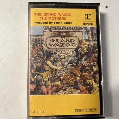 The Mothers "The Grand Wazoo” Jewel Cassette Reprise Paper Label 1980 - Image 1 of 4