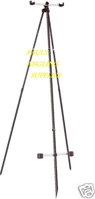 AS-SHOWN ASL Sea Beach Surf Fishing Tripod Rod Rest 6ft 2 Rod DH + DC