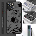 Für iPhone 14 13 Pro Max 11 12 XS XR Mode Astronaut stoßfest TPU Hülle Cover