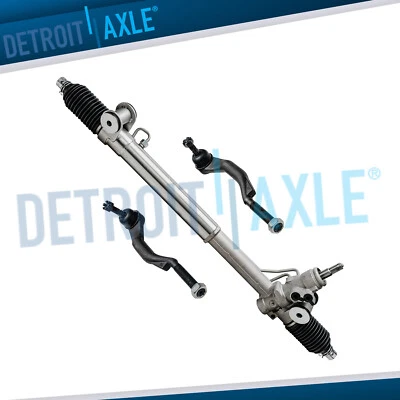 Power Steering Rack and Pinion Outer Tie Rods for Chevy Trailblazer GMC Envoy - Image 1 of 4