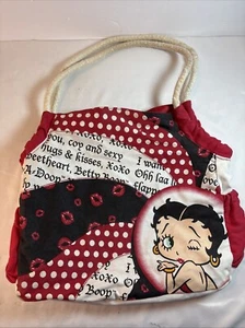 Betty Boop Comic Strip All Over Print Canvas Tote Bag - 2008 - Picture 1 of 3