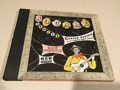 ✨COLLECTORS✨78RPM MGM 4 record Set of Square Dances with Carson Robison-PLUS - Image 1 of 4