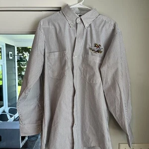 MILLER High Life Beer Work Shirt Delivery Uniform Truck Types Long Sleeved - Picture 1 of 2