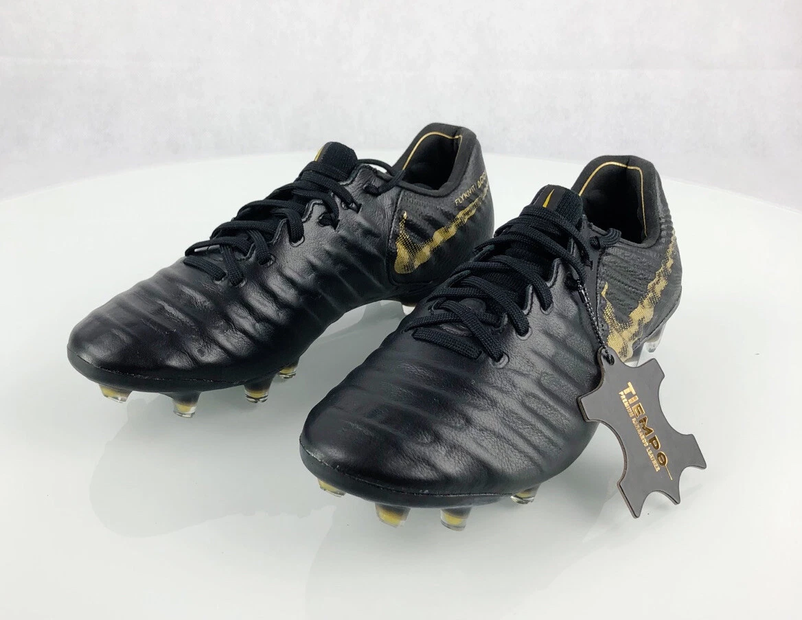 シューズ NIKE TIEMPO LEGEND 7 ELITE FG Black Gold Nike Tiempo Legend 7 Elite FG Black Gold for Sale | Authenticity
