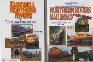 COMBO DE 2 DVD VIDEO TRACKSIDE NORTHERN RIVERS FERROCARRIL Y DESPEDIDA SIN PRECIO BASE - Imagen 1 de 1