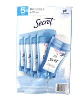 Secret Powder Fresh Invisible Solid 5 pack