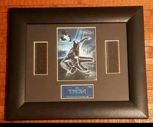 Tron Legacy Original Double Cell Film COA Limited Edition 14:2500 Framed - Picture 1 of 11