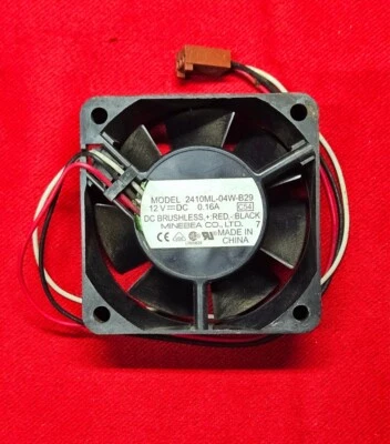 Minebba 2410ML-04W-B29, 60MM DC Brushless Fan 12V DV 0.16A - Image 1 of 3