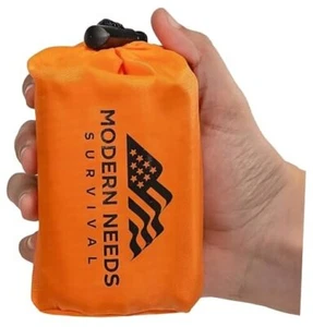 Emergency Sleeping Bag – Thermal Blankets for Survival | Emergency Blanket & - Picture 1 of 8