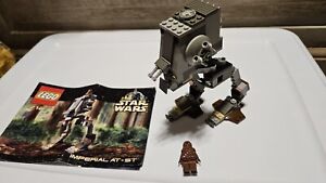 STAR WARS LEGO #7127 IMPERIAL AT-ST WITH MANUAL NO BOX