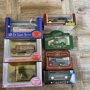Die Cast Cars Bus Trucks Lotto Misto x7 Esclusivo Prima Edizione Solido Cameo - Foto 1 di 18
