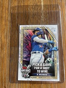 2023 Topps Series 2 Home Run Challenge HRC Bo Bichette Toronto UNSCRATCHED