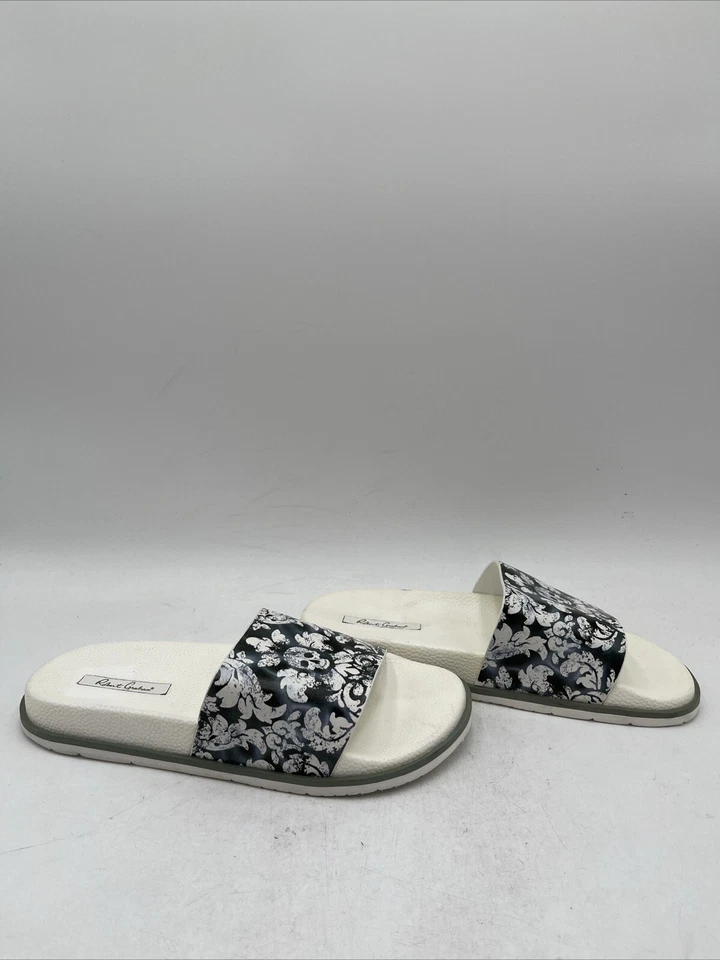 Robert Graham Daintree Diapositivas de Cuero Estampado de Pergamino Azul Talla 9 Foto 1 de 4