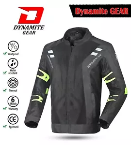 New Ventilator Touring Jacket CE-Armor Textile Dynamite Motorbike Jacket 2XL - Foto 1 di 6