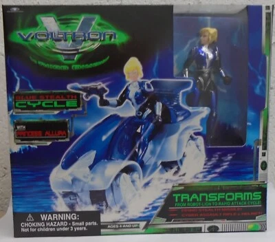 Voltron Trendmasters Blue Stealth Cycle Princesa Allura Robot León SELLADO LEER Foto 1 de 3