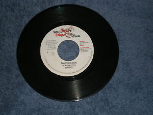 WARD 21 - THAT'S THE DEAL - RARE JAMAICAN 2004 RED DRAGON MUSIC LABEL 7" - EXC.