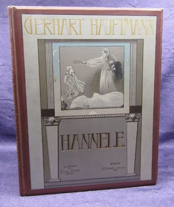 Hauptmann Hannele 1894 Traumdichtungen Belletristik Erstausgabe Klassiker sf - Bild 1 von 8