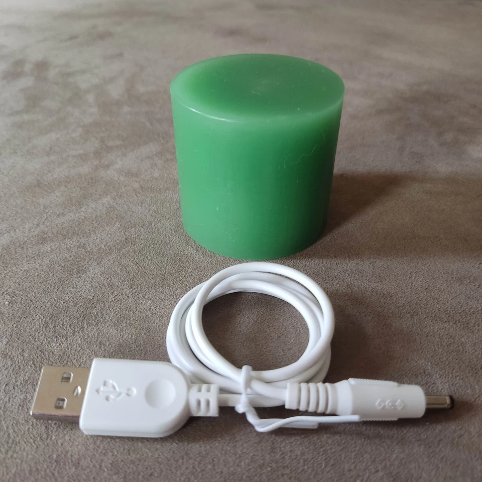 Vela LED recargable tipo abatible Rich Rose (L-14hr) -12 colores (juego de 4 piezas) Foto 1 de 4