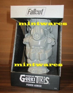 Fallout T-60 Power Armor Geeki Tiki Hawaiian Mug Official Bethesda Sold Out NEW - Picture 1 of 9