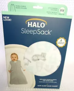 HALO SleepSack Wearable Blanket - Animal Action Print Micro-Fleece (6-12mth) NIB - Picture 1 of 8