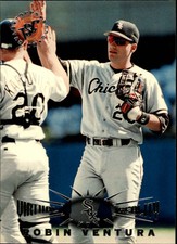 1995 Stadium Club Virtual Reality White Sox Baseball Card #193 Robin Ventura