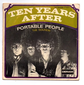 Sp 45 Giri Ten Years After Portatile People 1968 Francia Deram Records 17.011 - Foto 1 di 2