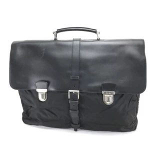 PRADA V122 Test Travel bag documents Cabas Business bag Hand Bag Black - Picture 1 of 9
