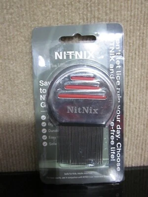NITNIX Lice Comb Premium Stainless Steel Lice Comb (c) - Image 1 of 4