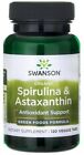 Swanson  Spirulina & Astaxanthin, Organic - 120 veggie tabs  Free P&P