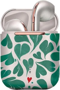 Cath Kidston Bluetooth Earbuds Headphones True Wireless Stereo Mic Marble Hearts - Picture 1 of 6