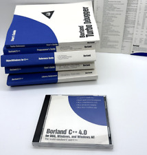 Borland C++ 4.0 for DOS, Windows, and Windows NT CD-ROM With Manuals