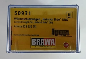 Brawa 50931 H0 Wärmeschutzwagen "Heinrich Jhde" DRG Ep. II - Picture 1 of 2
