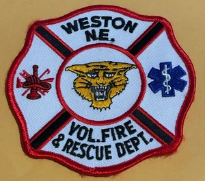 Weston Nebraska Volunteer FIre Rescue Dept Patch unbenutzt - Bild 1 von 2