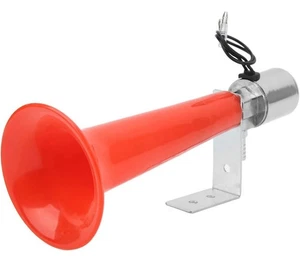 115DB Red Air Horn Universal Purpose 12V/24V Caravan Pressure Whistle Horn 🚛🚗 - Bild 1 von 6