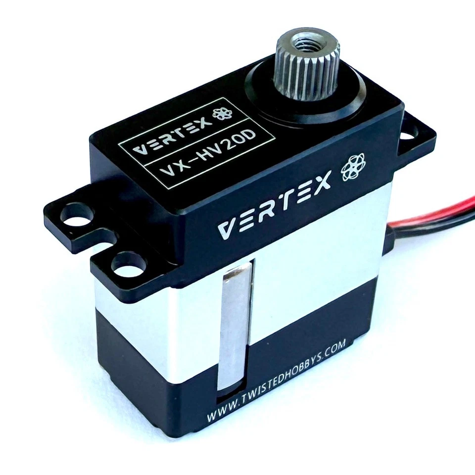 Vertex - VX-HV20D 20g High Voltage Metal Case & Gear Servo by Twisted Hobbys - Image 1 of 4
